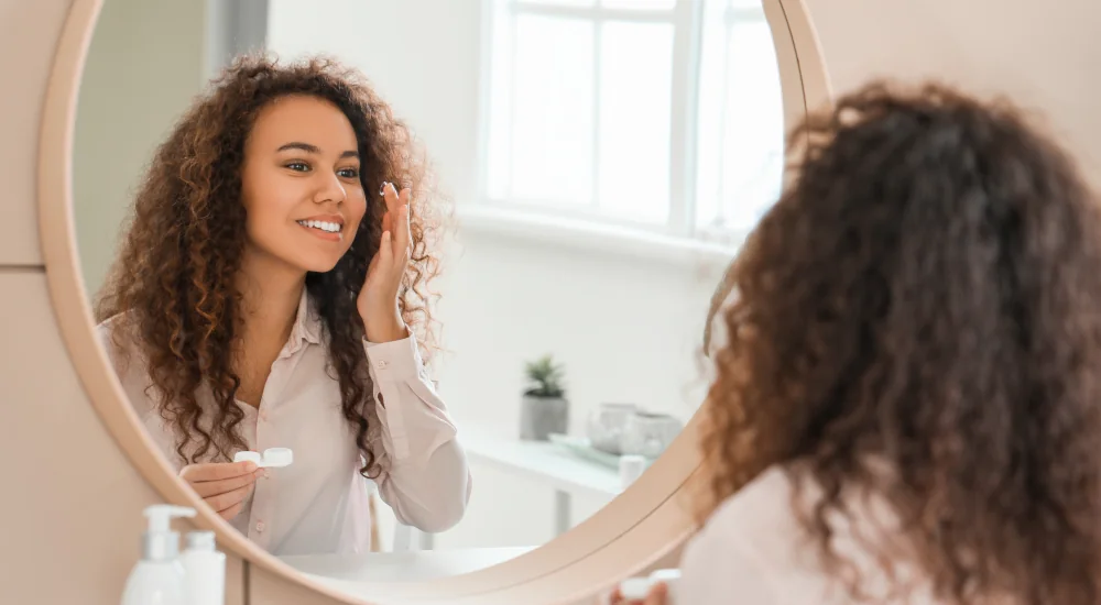 Hybrid Contact Lenses